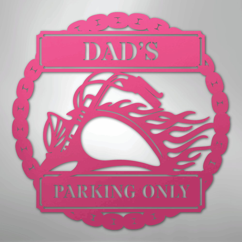 Hog Parking Plaque - Steel Sign - Kim’s Signature Beauty & Accessories