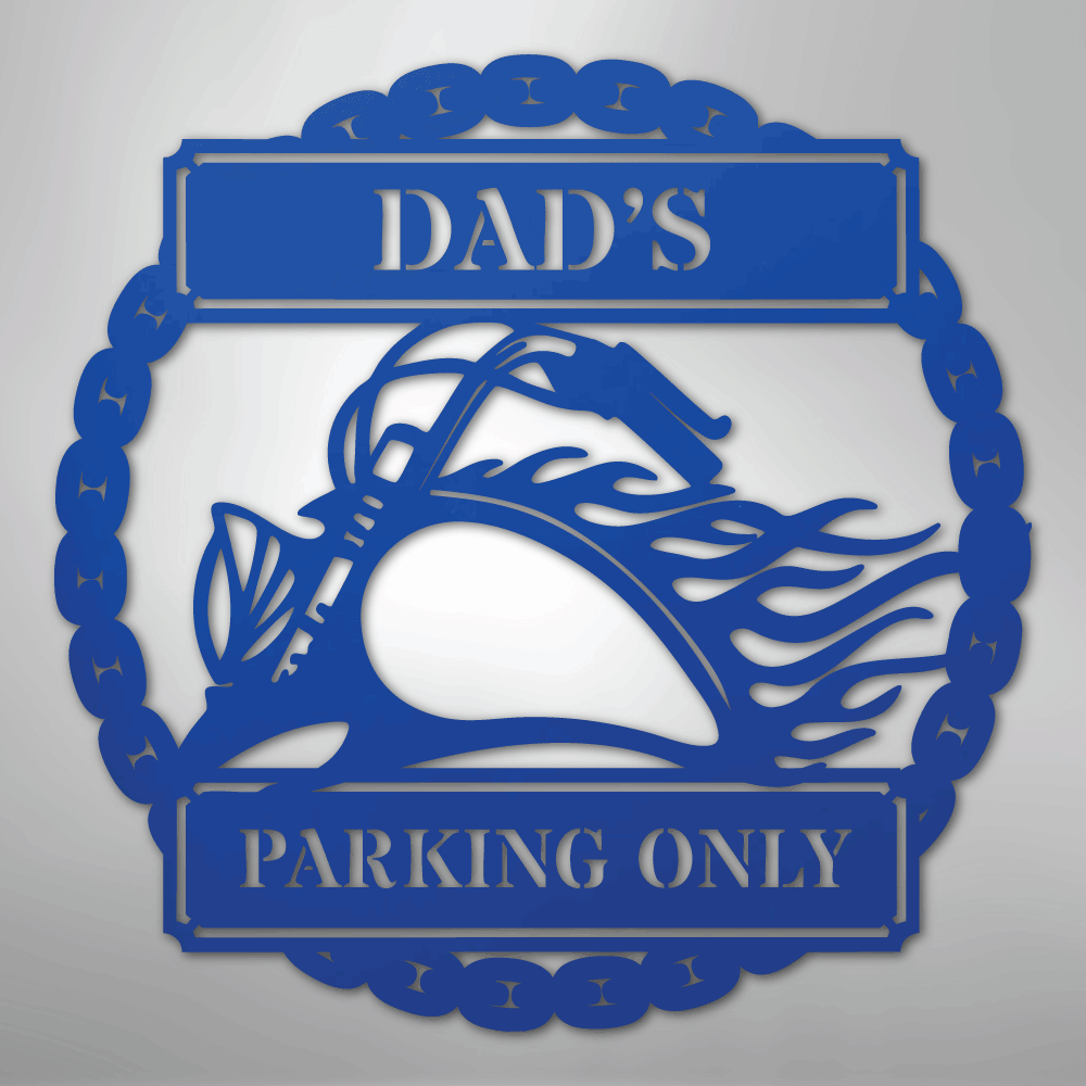 Hog Parking Plaque - Steel Sign - Kim’s Signature Beauty & Accessories