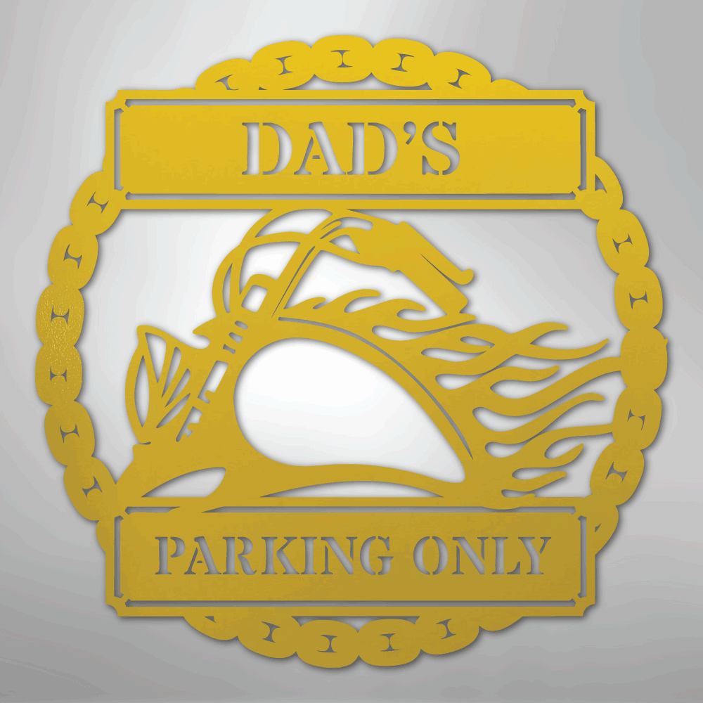 Hog Parking Plaque - Steel Sign - Kim’s Signature Beauty & Accessories