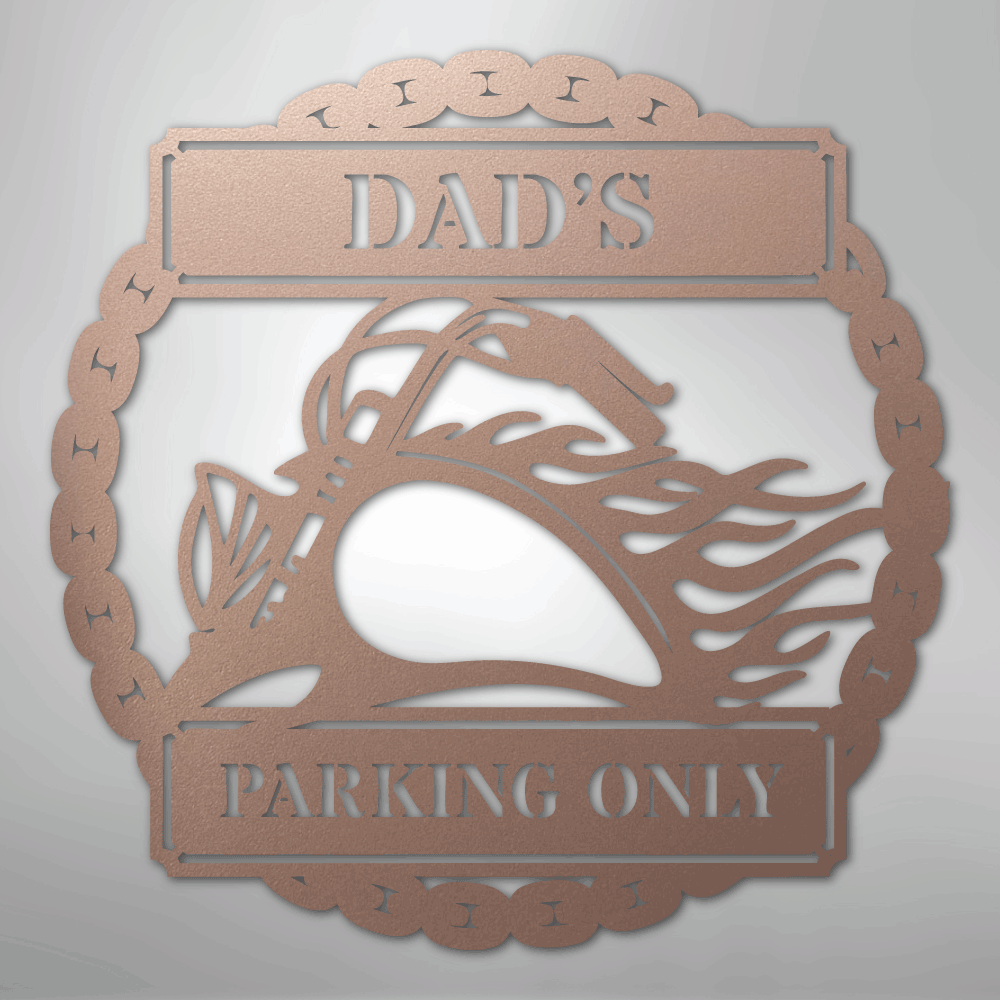 Hog Parking Plaque - Steel Sign - Kim’s Signature Beauty & Accessories
