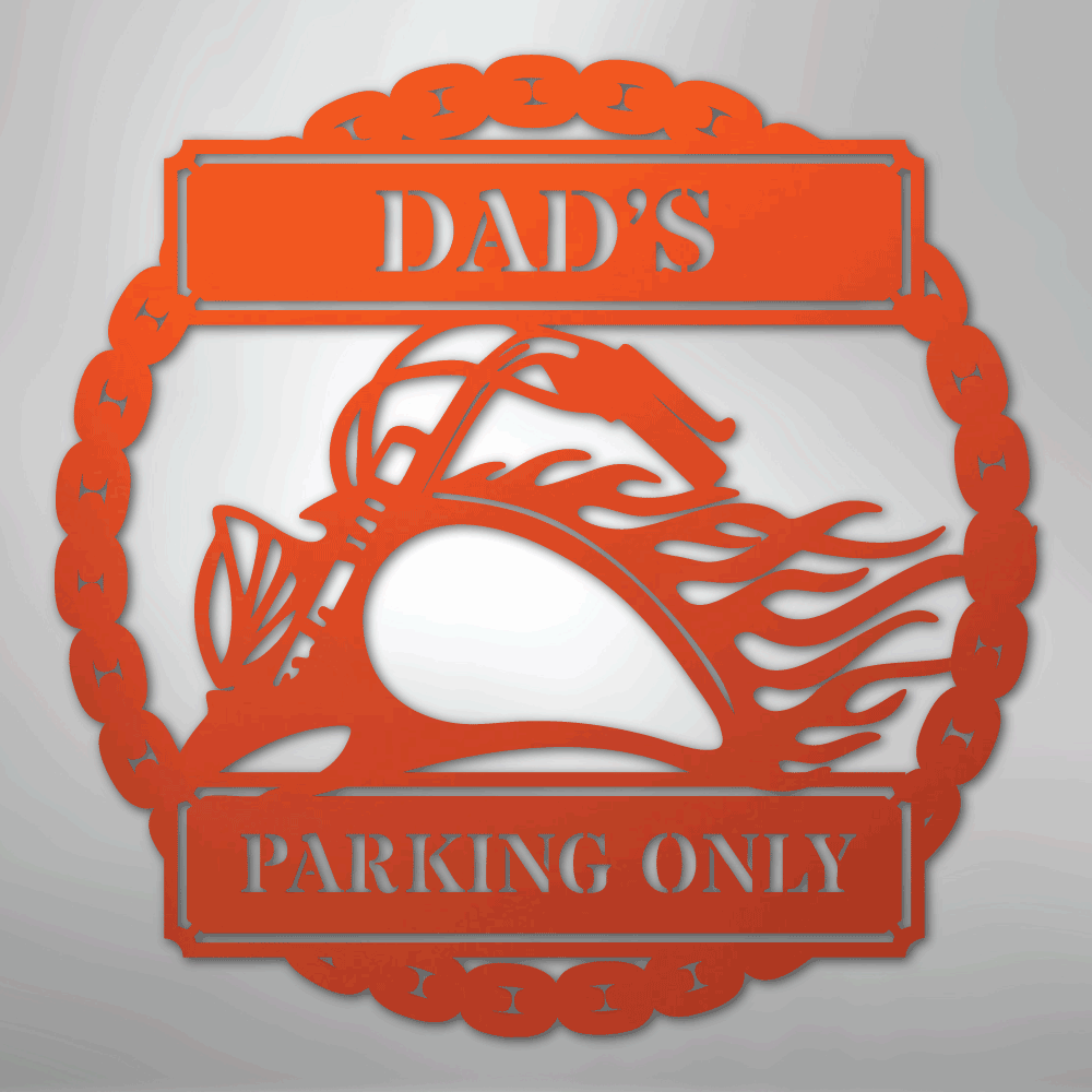 Hog Parking Plaque - Steel Sign - Kim’s Signature Beauty & Accessories