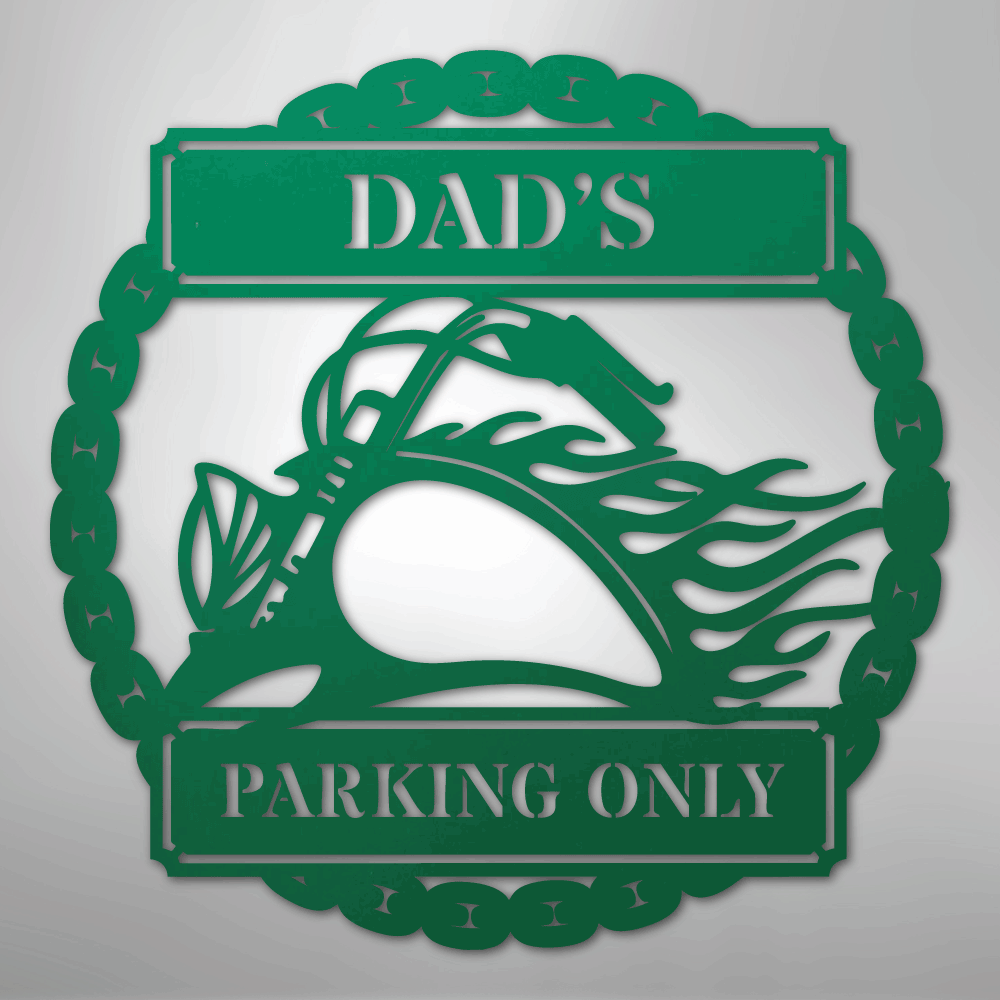 Hog Parking Plaque - Steel Sign - Kim’s Signature Beauty & Accessories