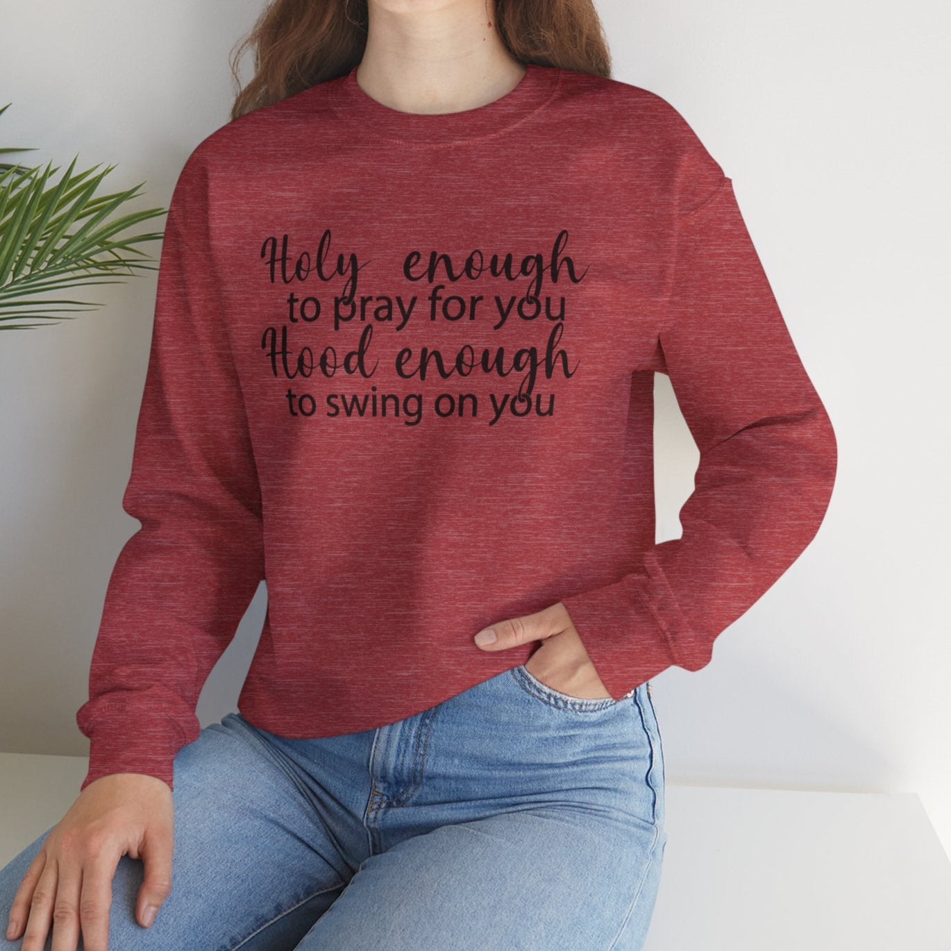 Holy Enough, Hood Enough Sweatshirt - Kim’s Signature Beauty & Accessories    