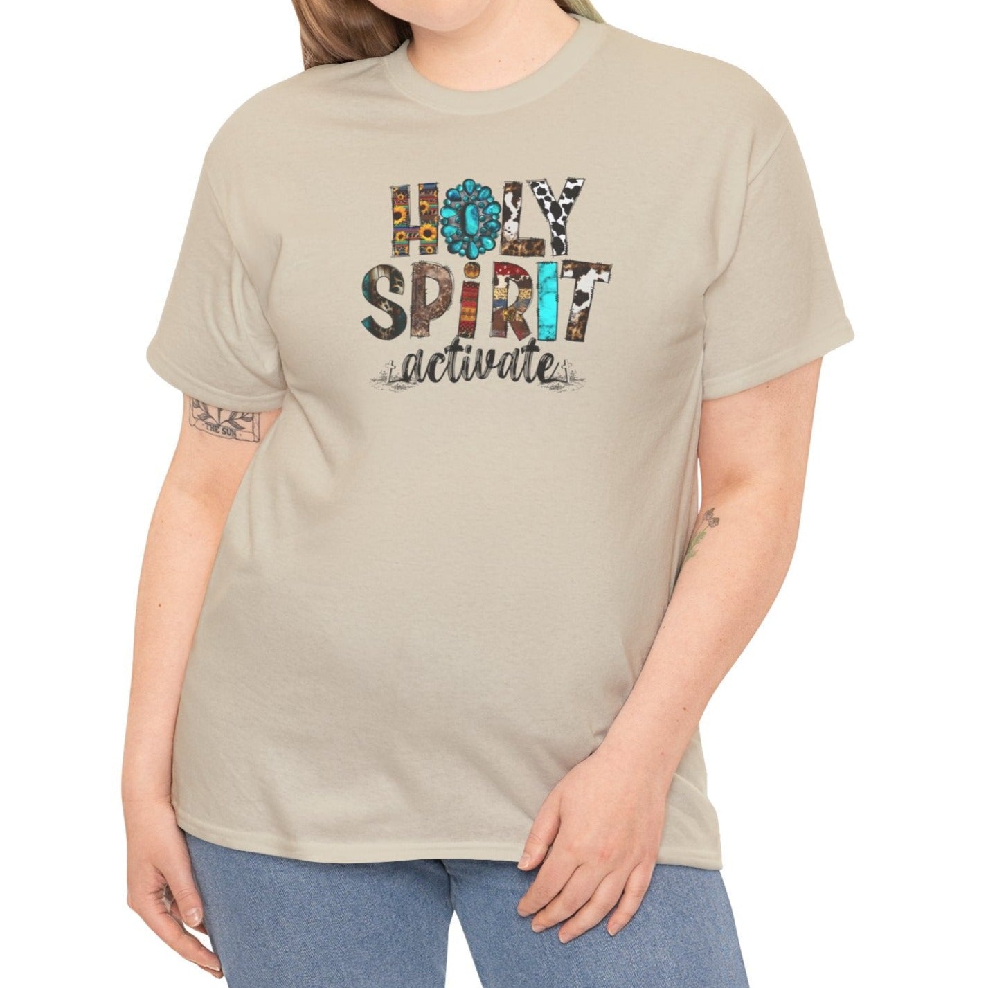 Holy Spirit Activate Tee - Kim’s Signature Beauty & Accessories    