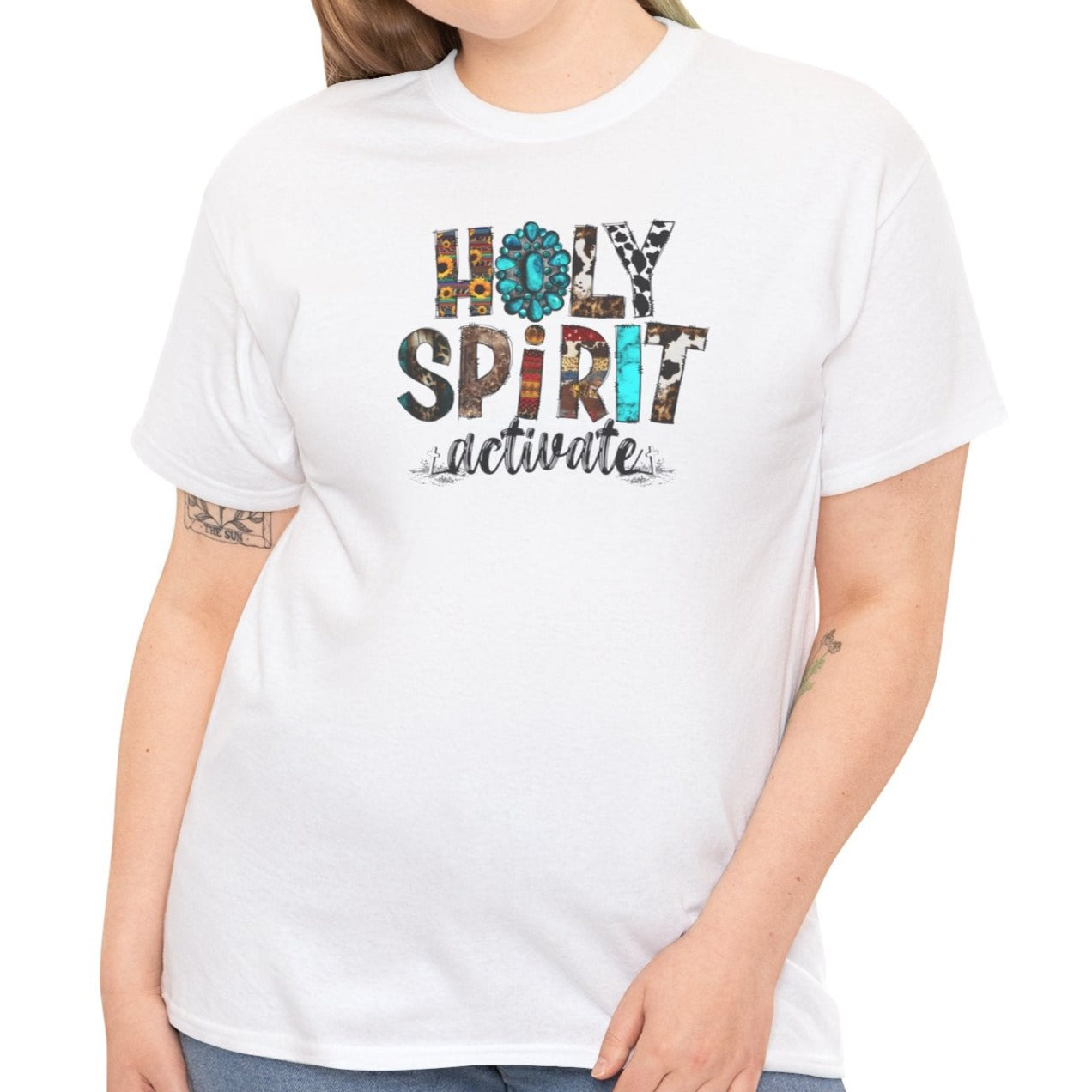 Holy Spirit Activate Tee - Kim’s Signature Beauty & Accessories    