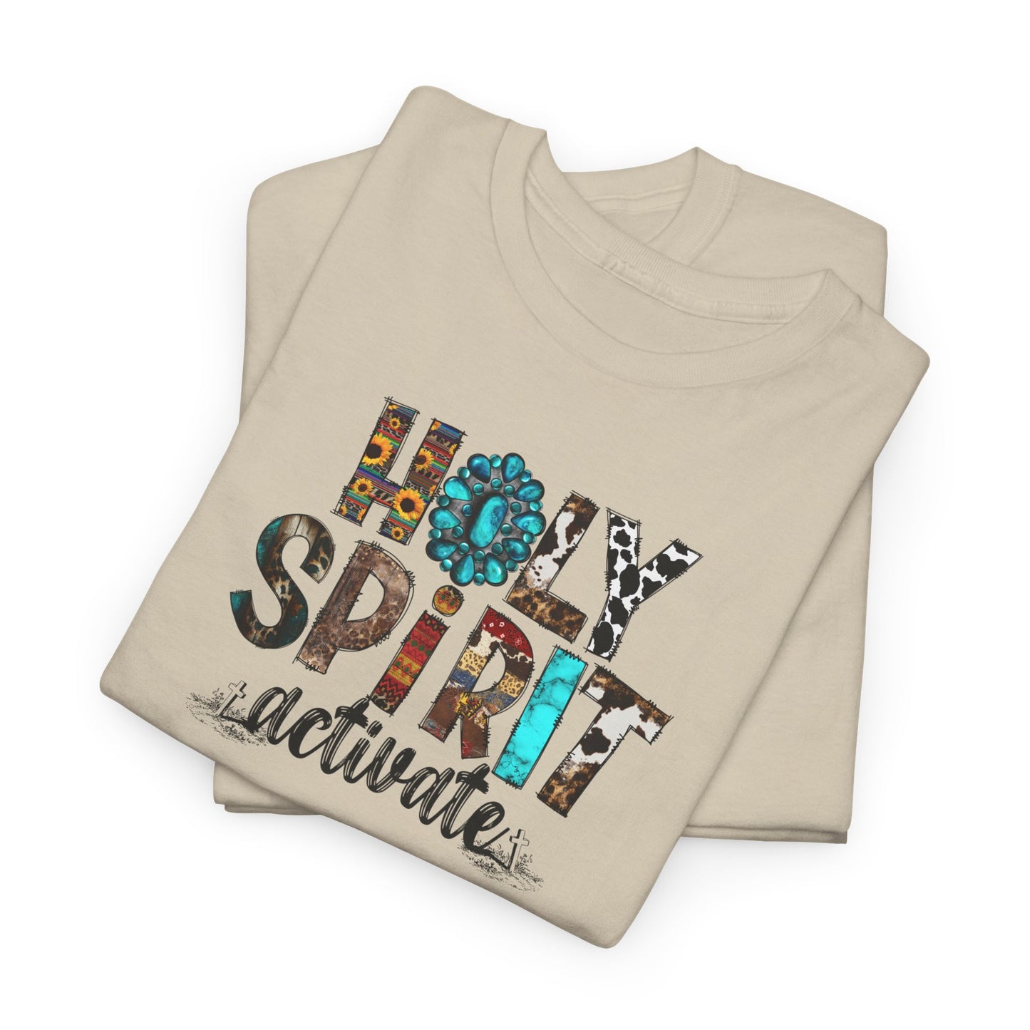 Holy Spirit Activate Tee - Kim’s Signature Beauty & Accessories    