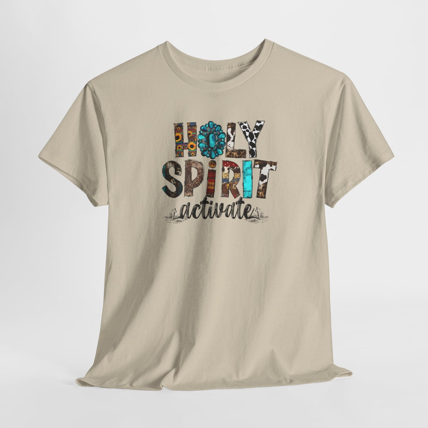 Holy Spirit Activate Tee - Kim’s Signature Beauty & Accessories    