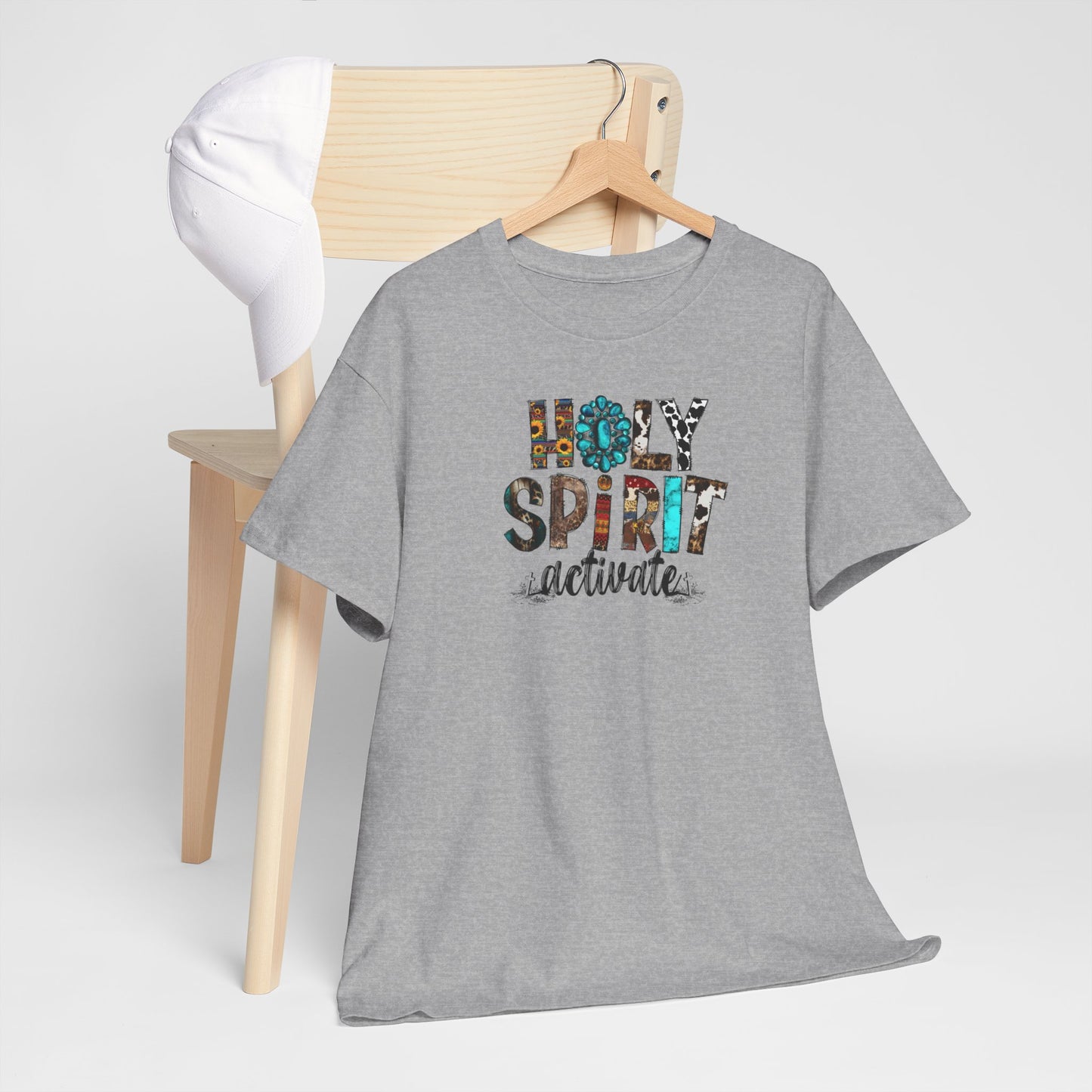 Holy Spirit Activate Tee - Kim’s Signature Beauty & Accessories    