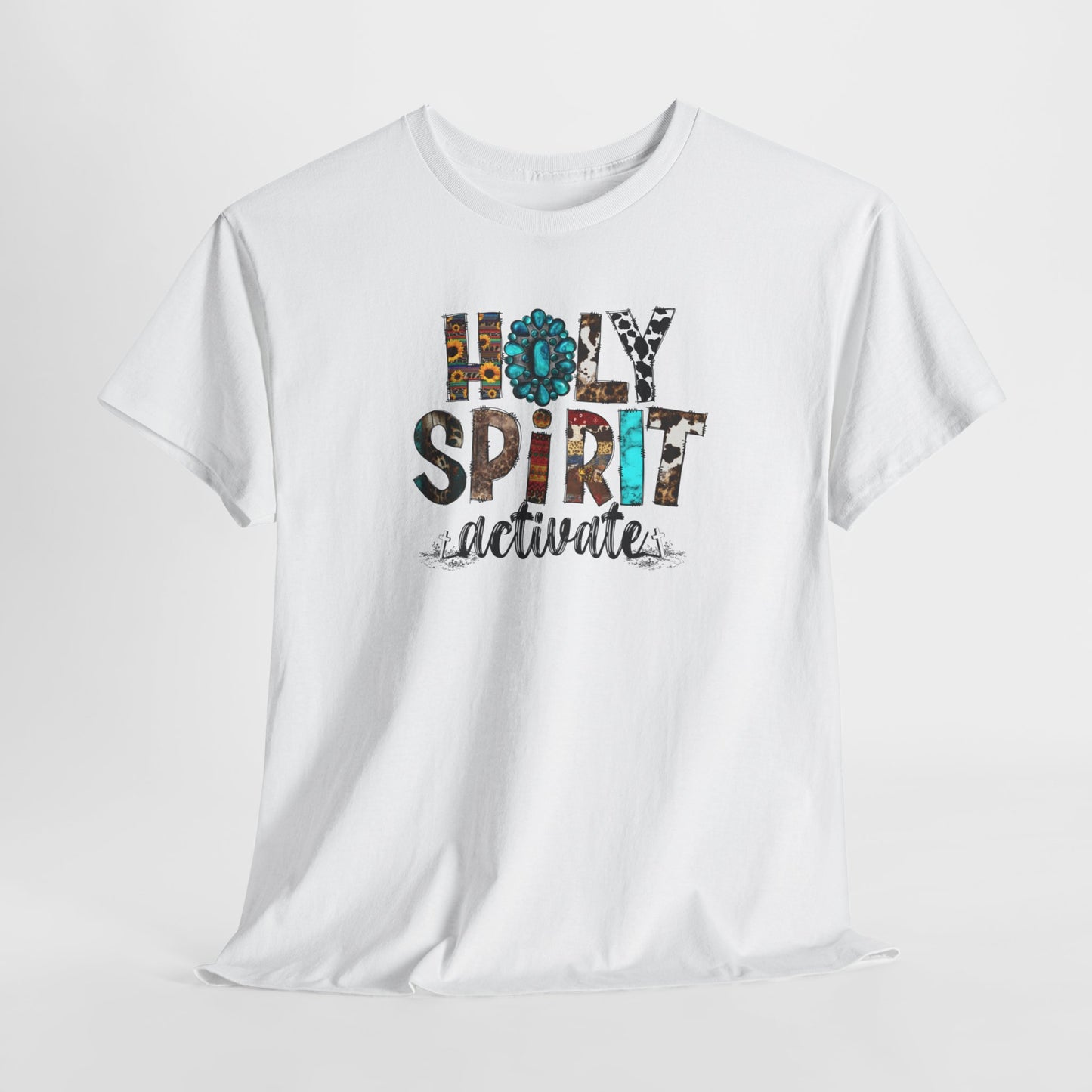 Holy Spirit Activate Tee - Kim’s Signature Beauty & Accessories    