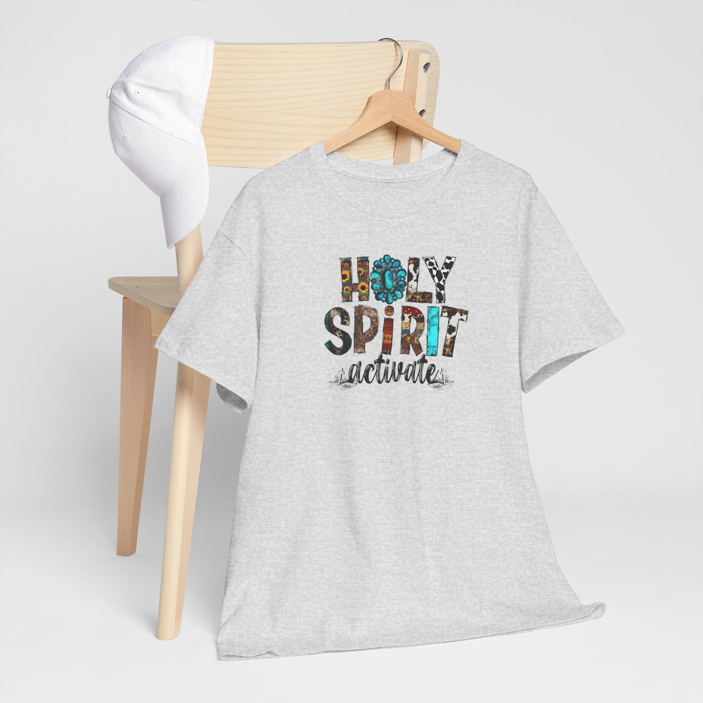 Holy Spirit Activate Tee - Kim’s Signature Beauty & Accessories    