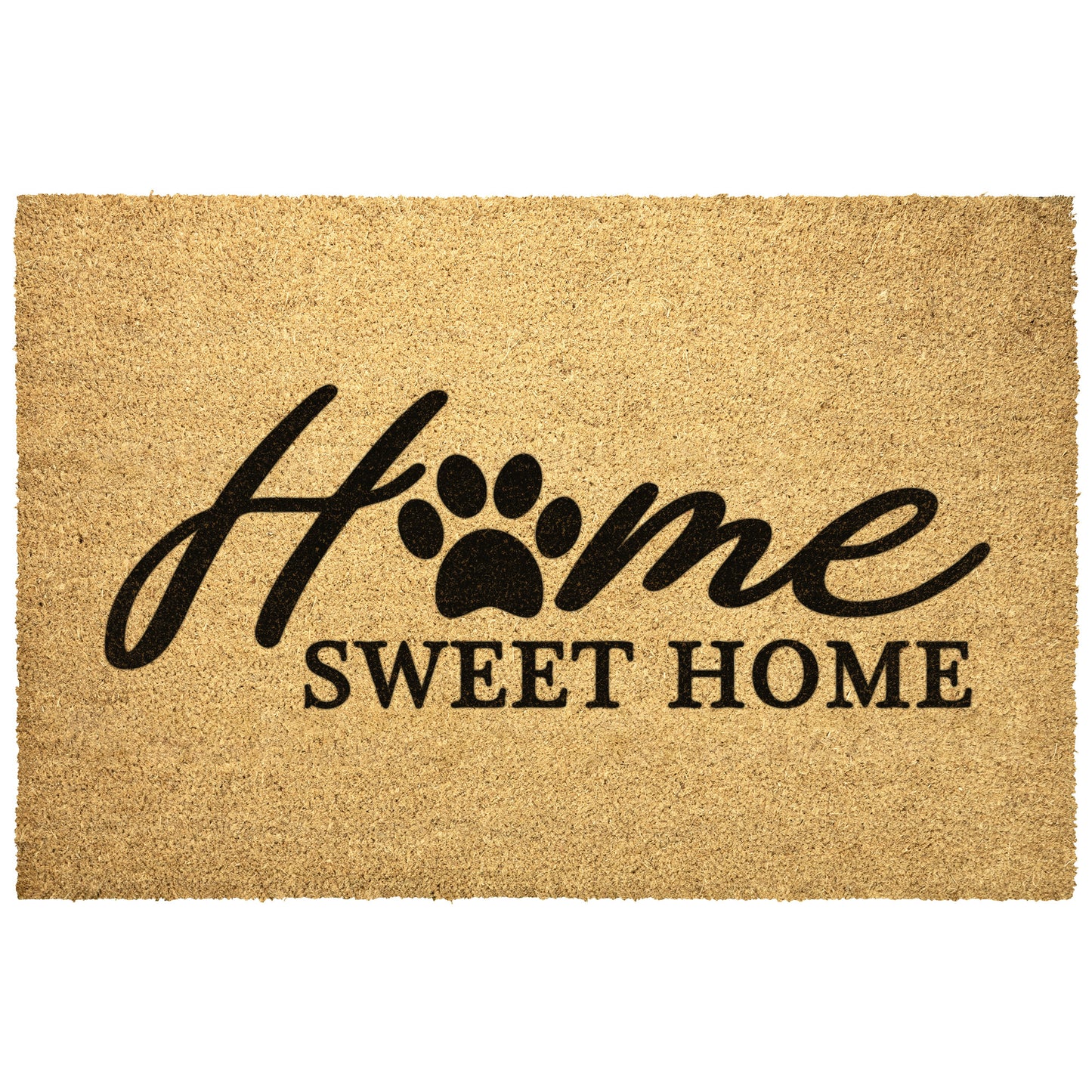 Home Sweet Home Dog Paw |  Door Mat - Kim’s Signature Beauty & Accessories    