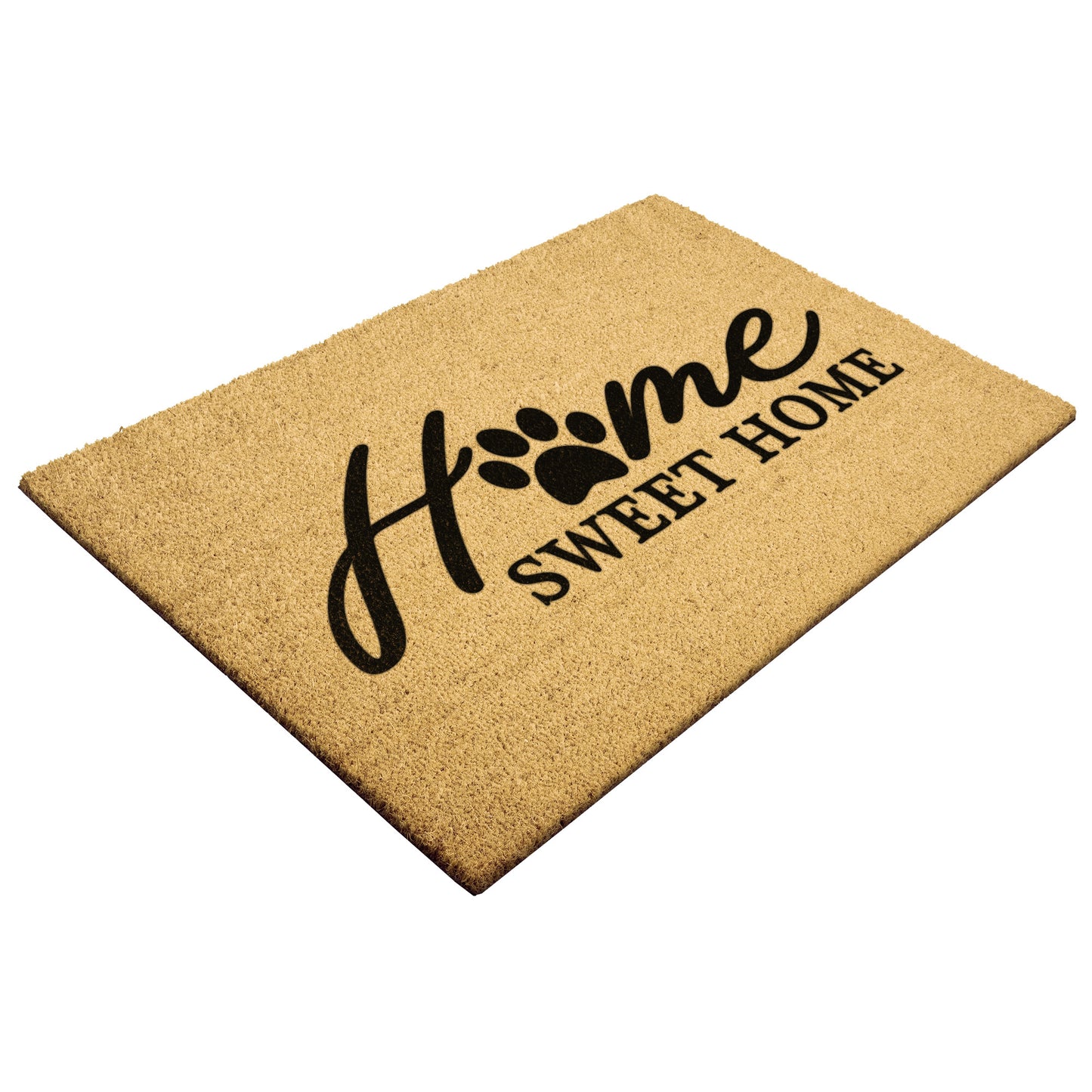 Home Sweet Home Dog Paw |  Door Mat - Kim’s Signature Beauty & Accessories    