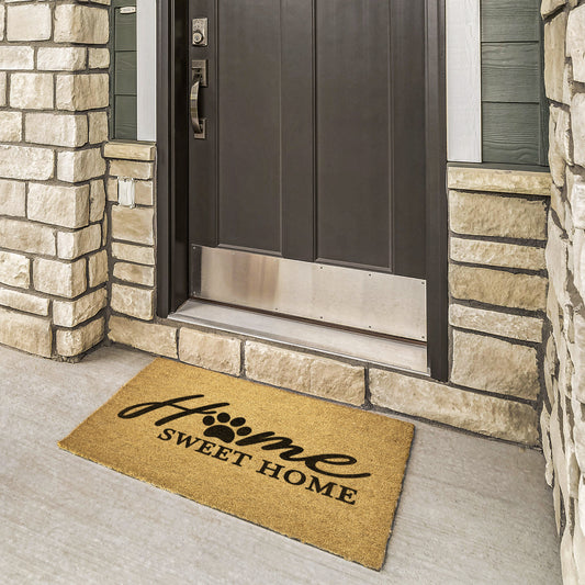 Home Sweet Home Dog Paw |  Door Mat - Kim’s Signature Beauty & Accessories    
