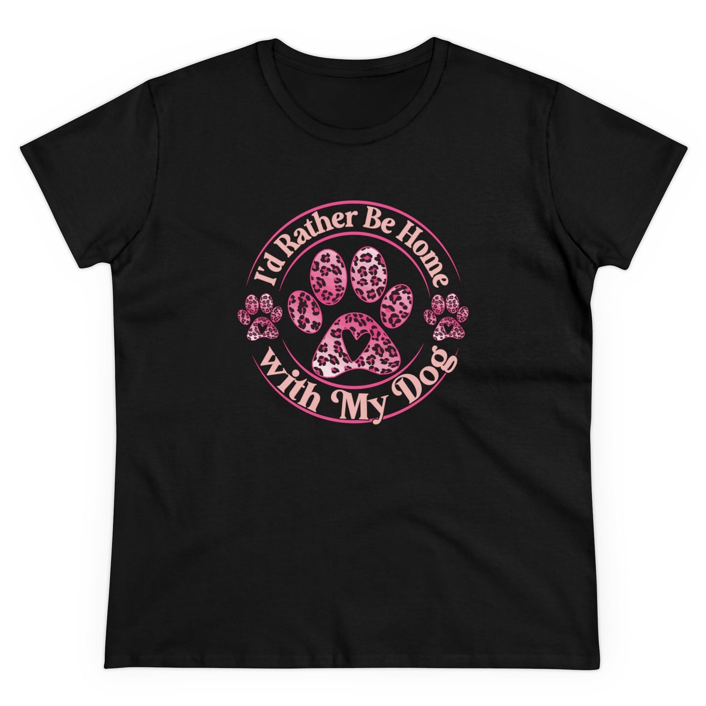 Home With My Dog Tee - Kim’s Signature Beauty & Accessories    