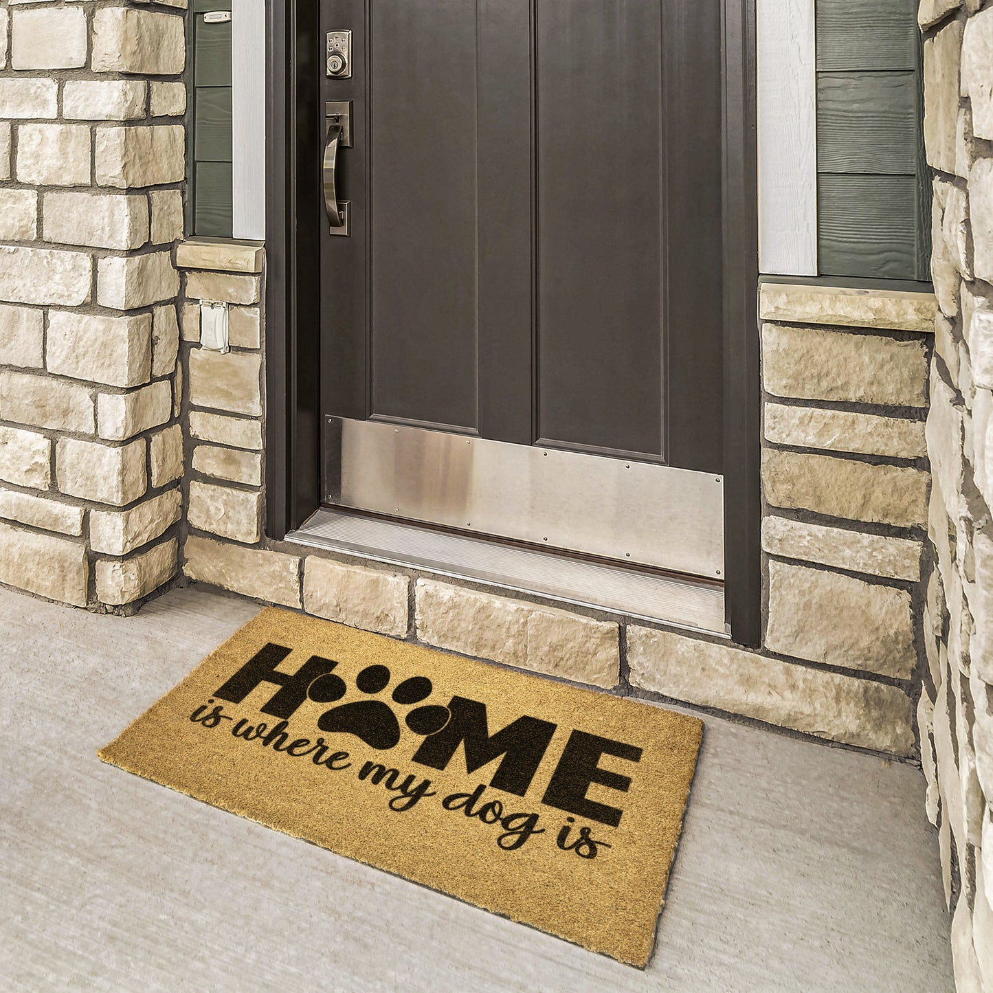 Home is Where my Dog is | Door Mat - Kim’s Signature Beauty & Accessories    
