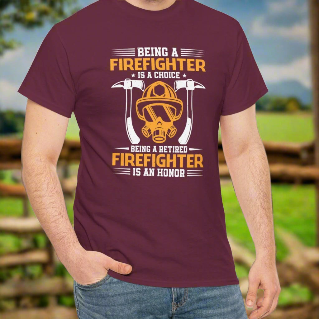 Honoring Retired Firefighters Tee - Kim’s Signature Beauty & Accessories    