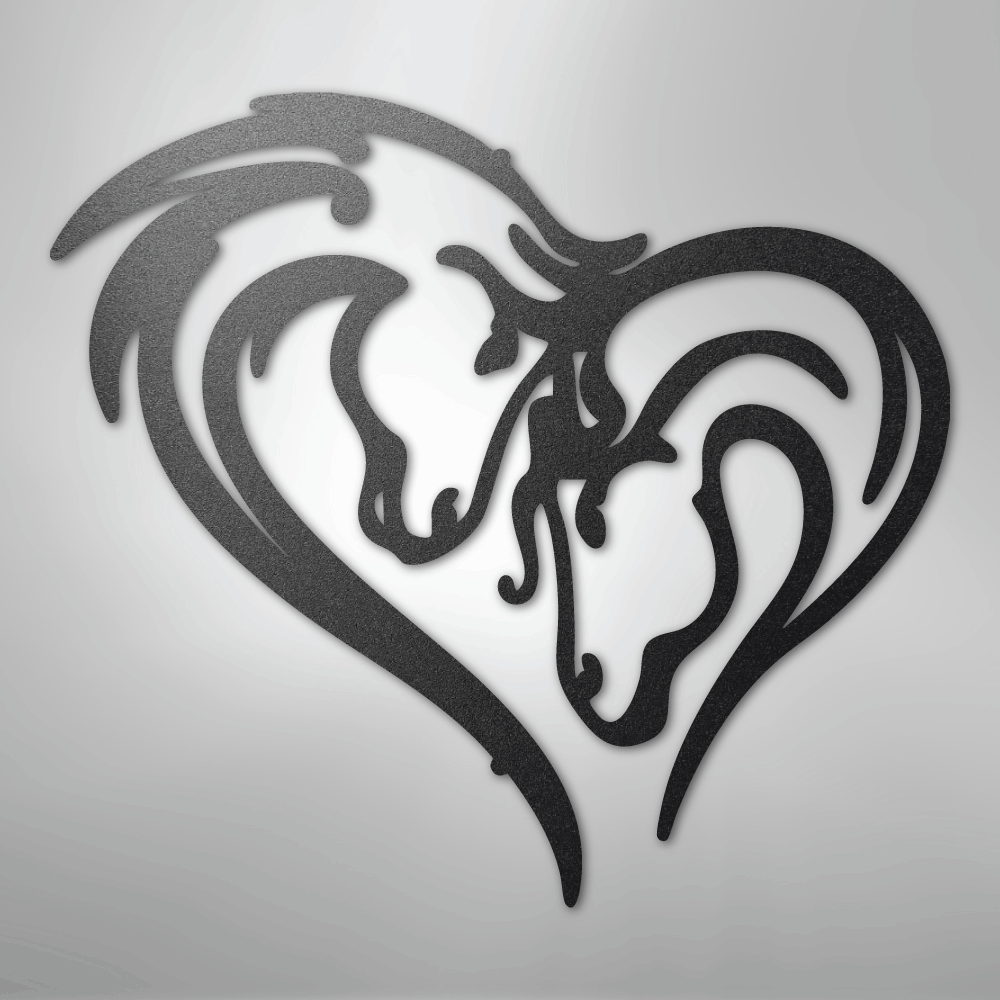 Horse Love - Steel Sign - Kim’s Signature Beauty & Accessories