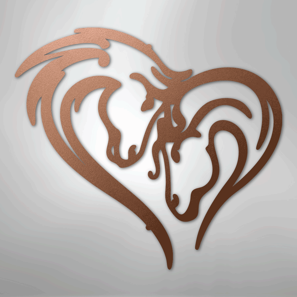 Horse Love - Steel Sign - Kim’s Signature Beauty & Accessories