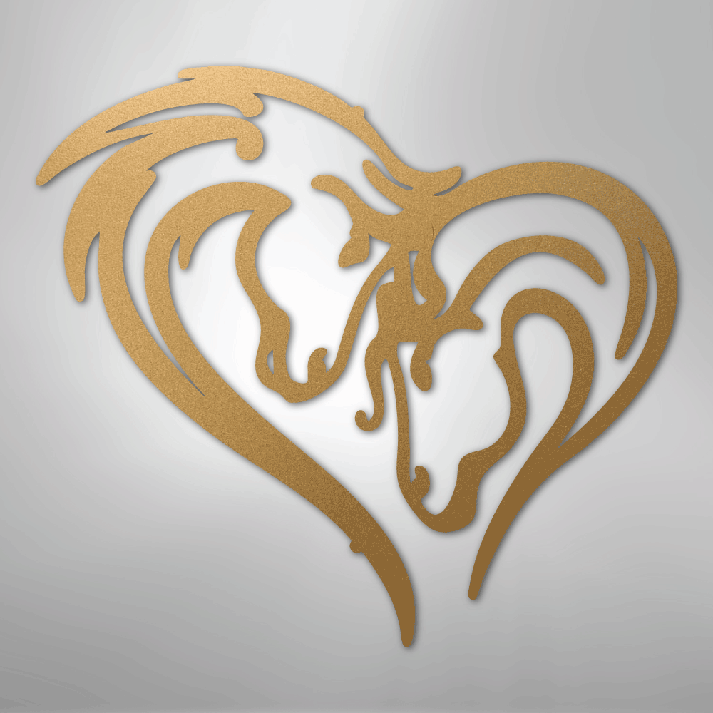 Horse Love - Steel Sign - Kim’s Signature Beauty & Accessories
