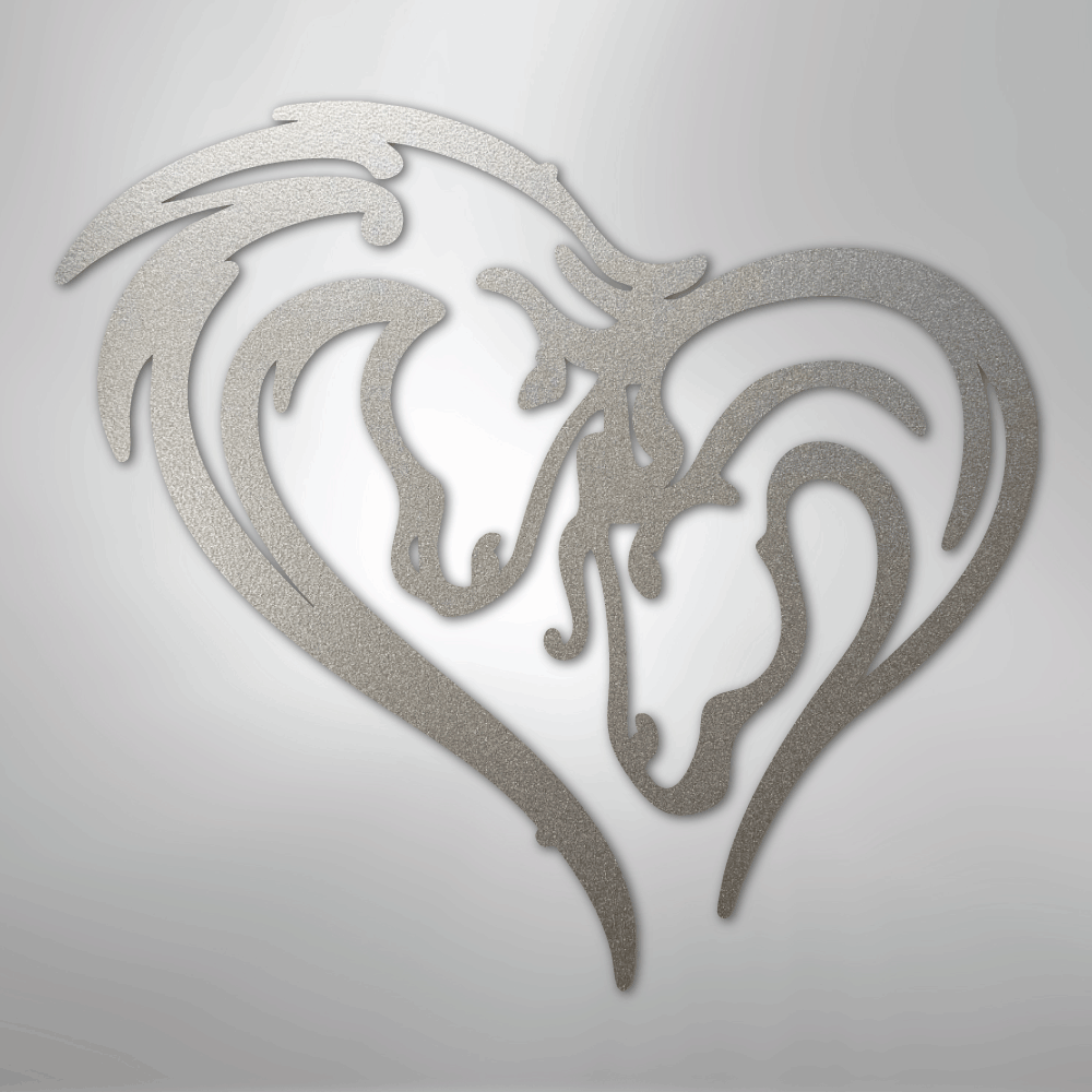 Horse Love - Steel Sign - Kim’s Signature Beauty & Accessories