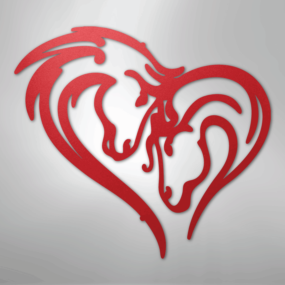 Horse Love - Steel Sign - Kim’s Signature Beauty & Accessories