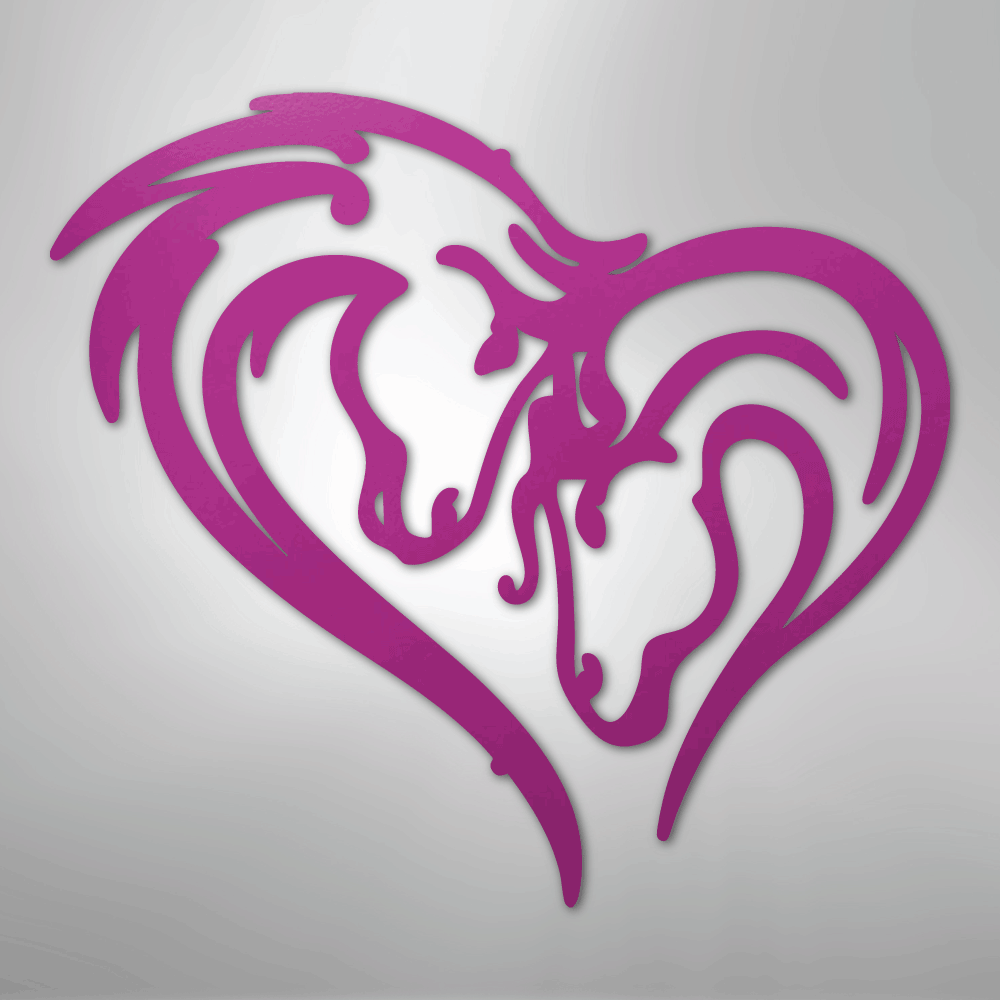 Horse Love - Steel Sign - Kim’s Signature Beauty & Accessories
