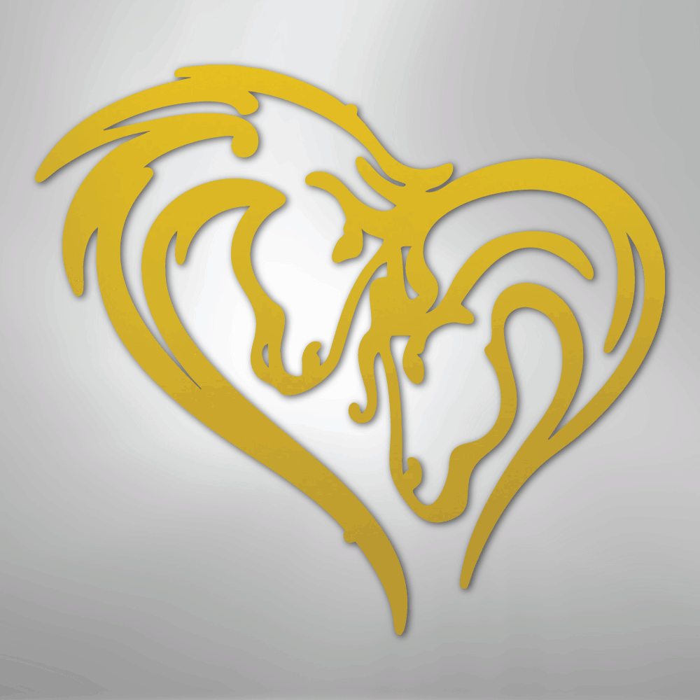 Horse Love - Steel Sign - Kim’s Signature Beauty & Accessories