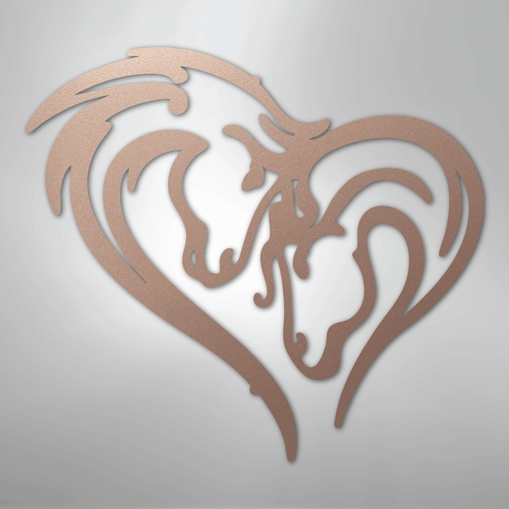 Horse Love - Steel Sign - Kim’s Signature Beauty & Accessories