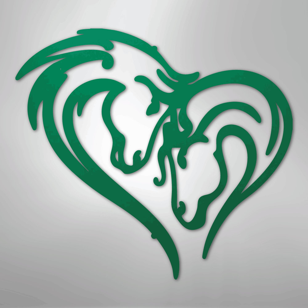 Horse Love - Steel Sign - Kim’s Signature Beauty & Accessories
