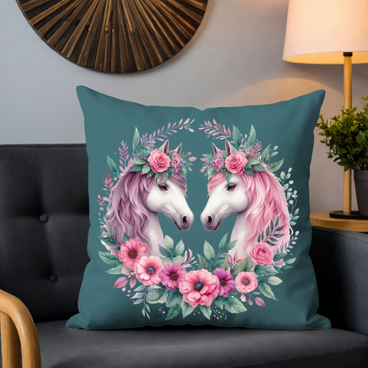 Horse Lover Double Sided Print Premium Pillow - Kim’s Signature Beauty & Accessories    