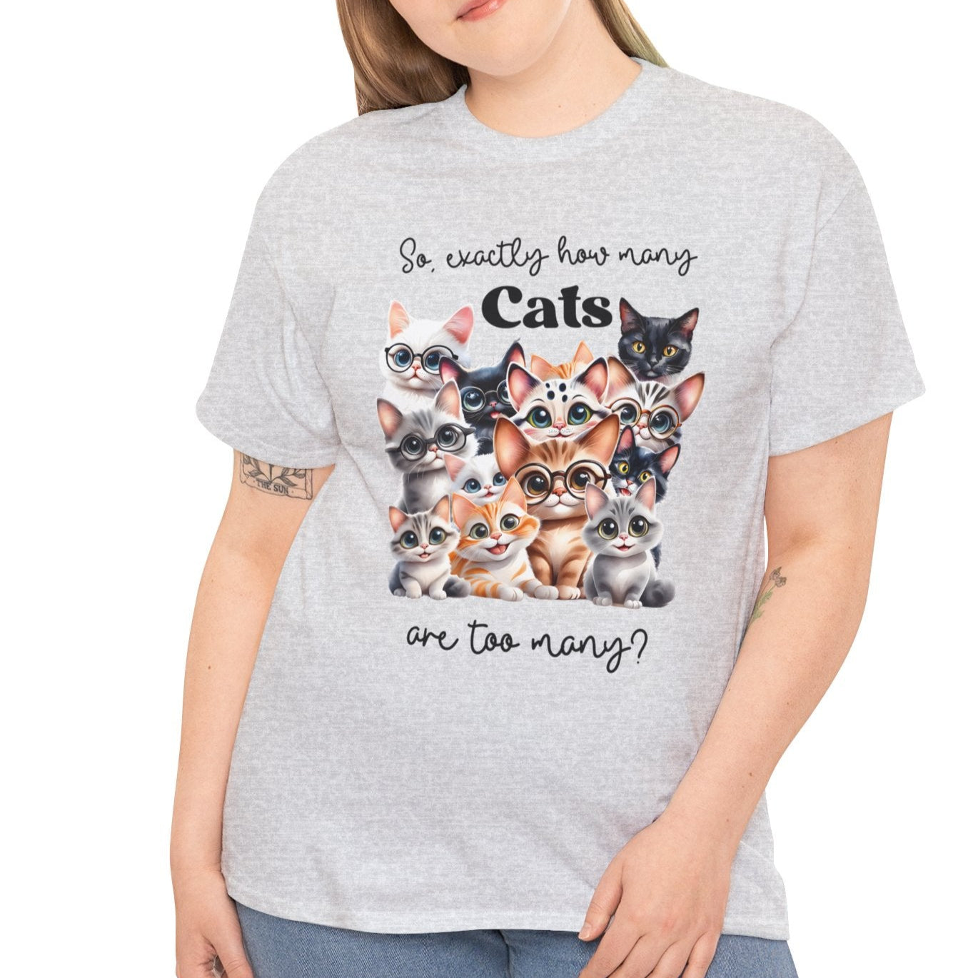 How many is too many Cats Tee - Kim’s Signature Beauty & Accessories    
