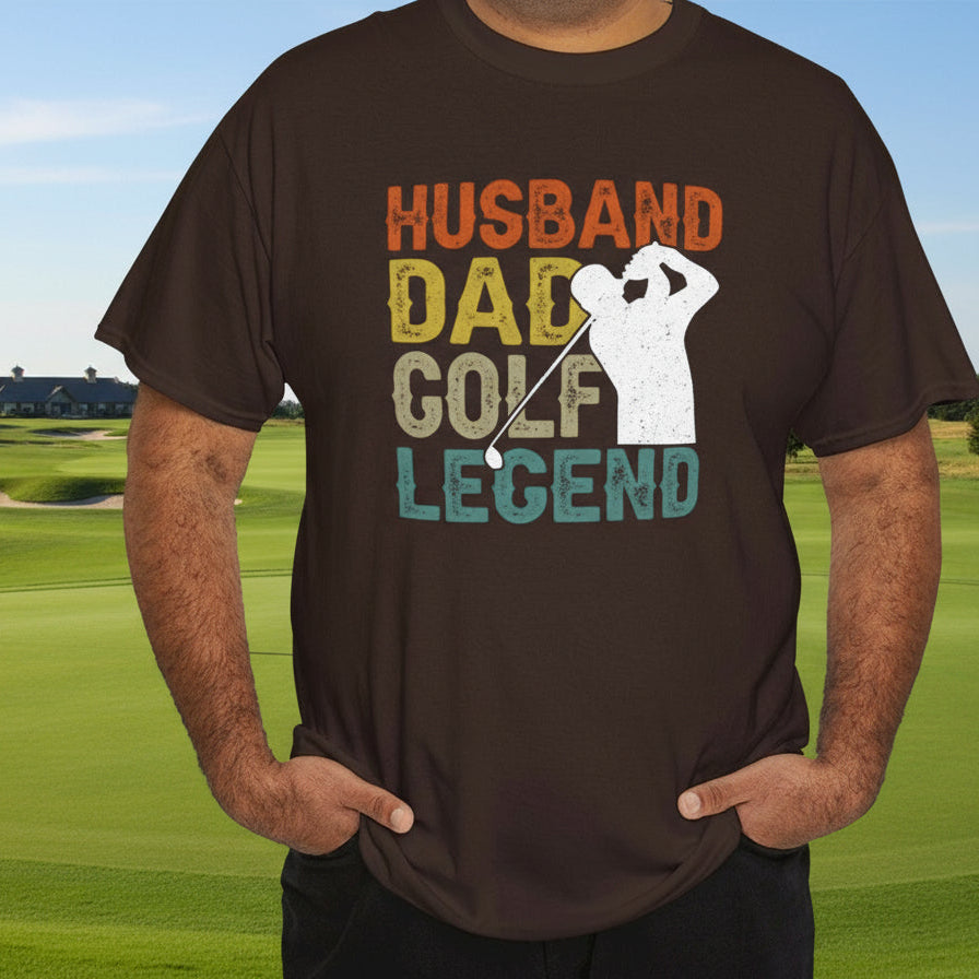 Husband, Dad, Golf, Legend Tee - Kim’s Signature Beauty & Accessories    