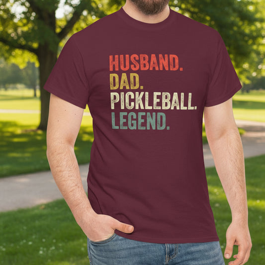 Husband, Dad, Pickleball, Legend Tee - Kim’s Signature Beauty & Accessories    