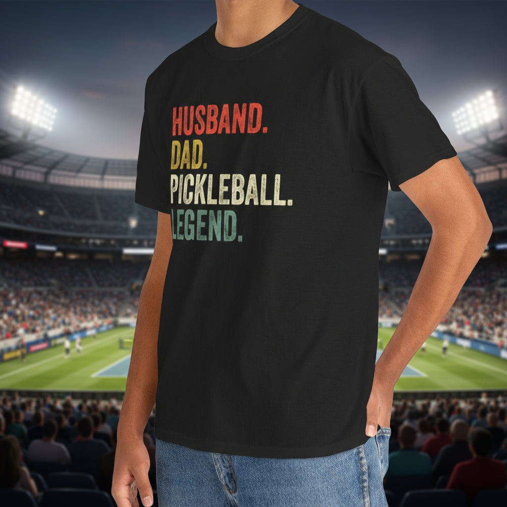Husband, Dad, Pickleball, Legend Tee - Kim’s Signature Beauty & Accessories    