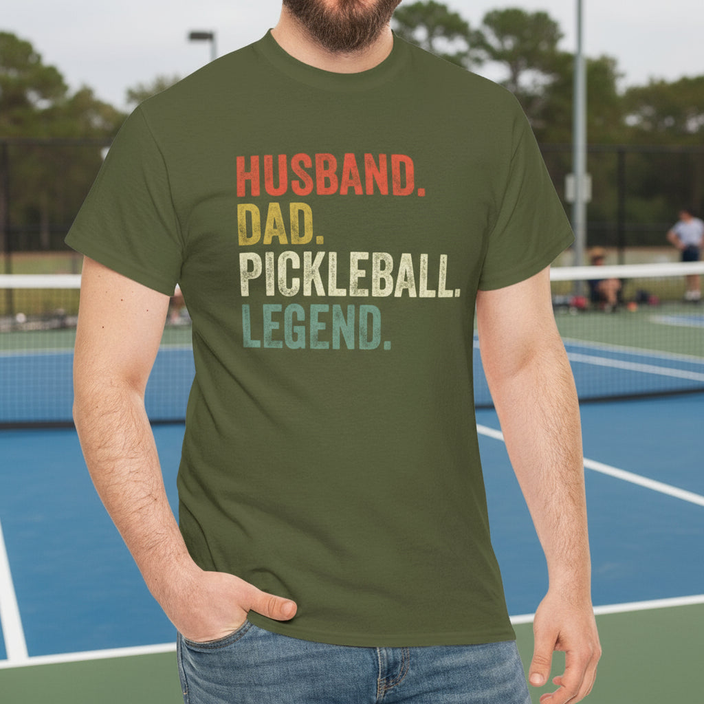 Husband, Dad, Pickleball, Legend Tee - Kim’s Signature Beauty & Accessories    