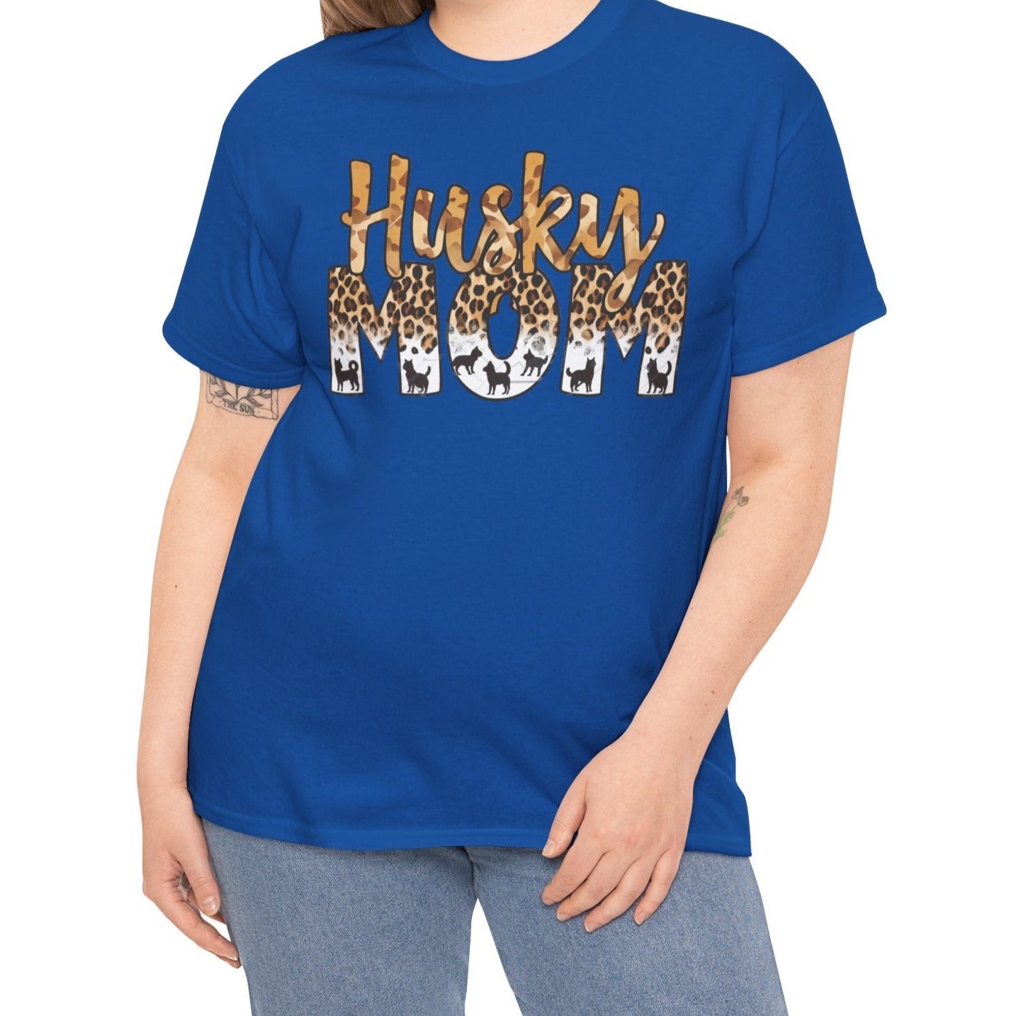 Husky Mom |  Cotton Tee - Kim’s Signature Beauty & Accessories    