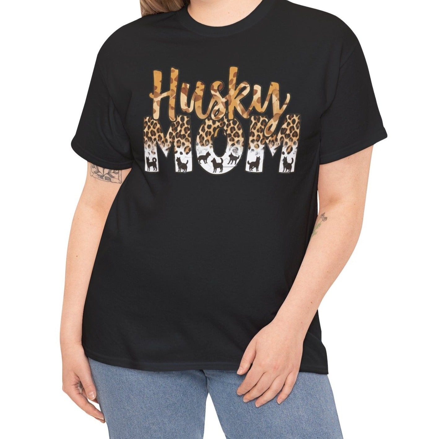 Husky Mom |  Cotton Tee - Kim’s Signature Beauty & Accessories    