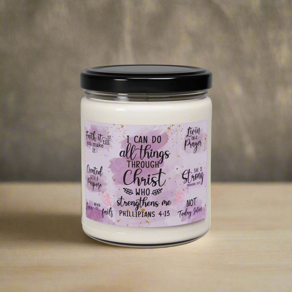 I Can Do All Things.. Candle - Kim’s Signature Beauty & Accessories    