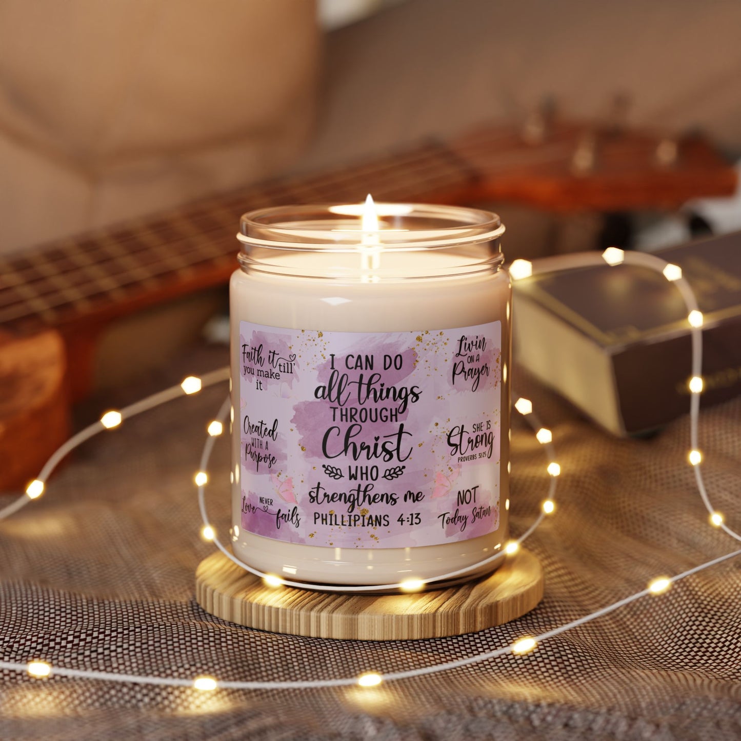 I Can Do All Things.. Candle - Kim’s Signature Beauty & Accessories    