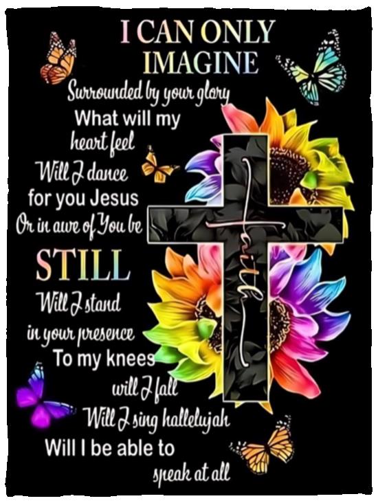 I Can Only Imagine Fleece Blanket - Kim’s Signature Beauty & Accessories    