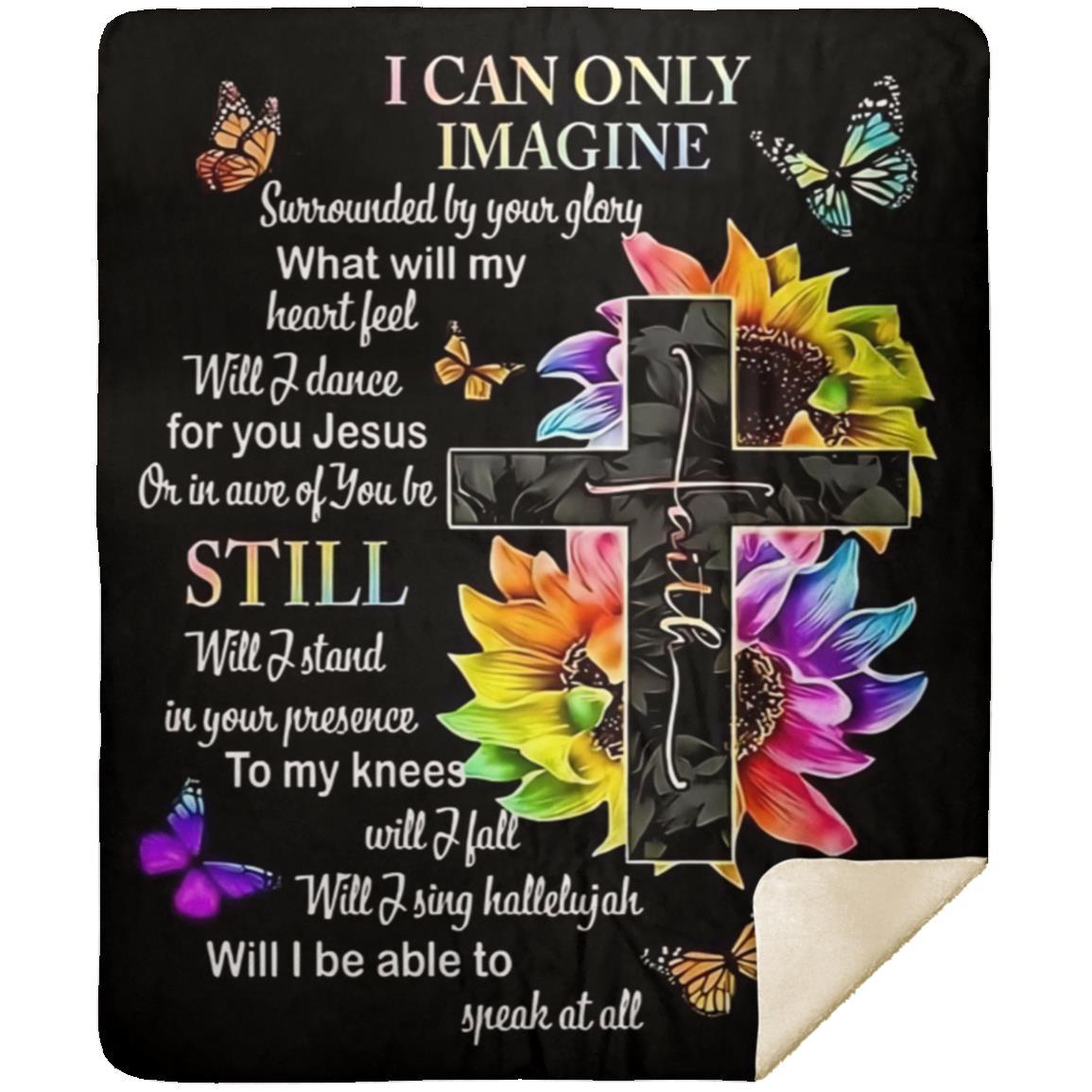 I Can Only Imagine Fleece Blanket - Kim’s Signature Beauty & Accessories    