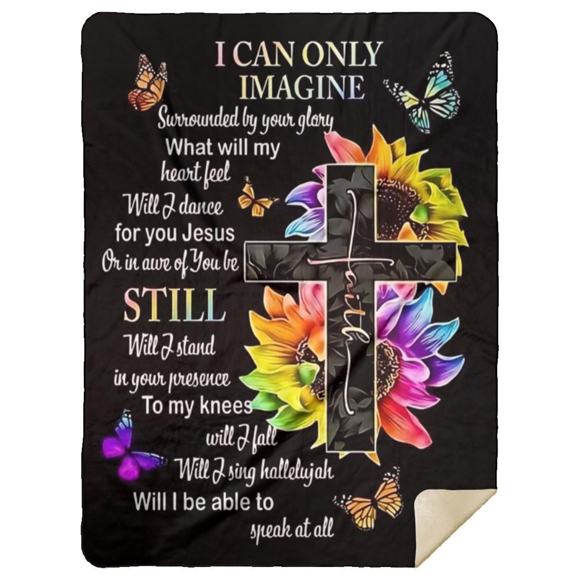 I Can Only Imagine Fleece Blanket - Kim’s Signature Beauty & Accessories    