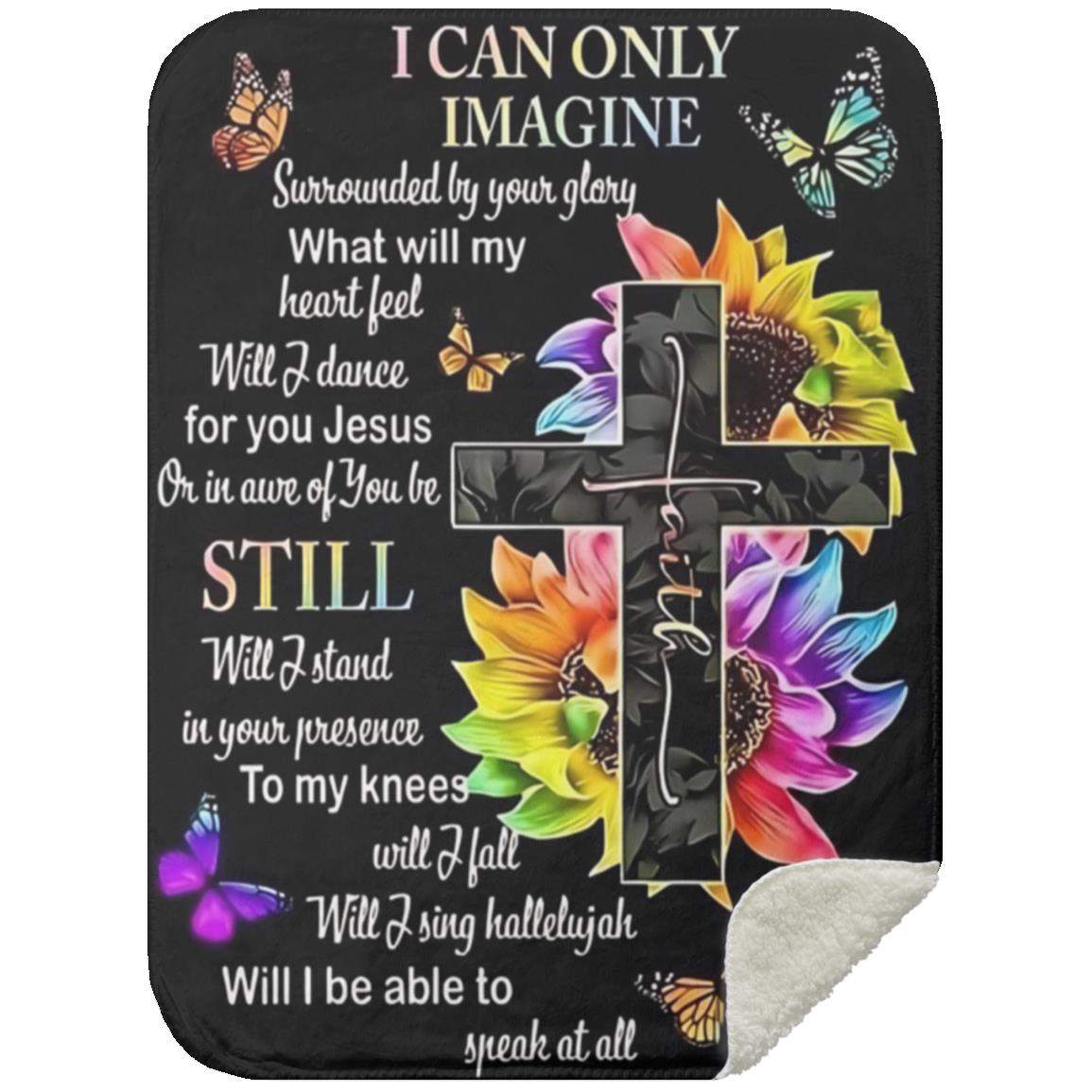 I Can Only Imagine Fleece Blanket - Kim’s Signature Beauty & Accessories    