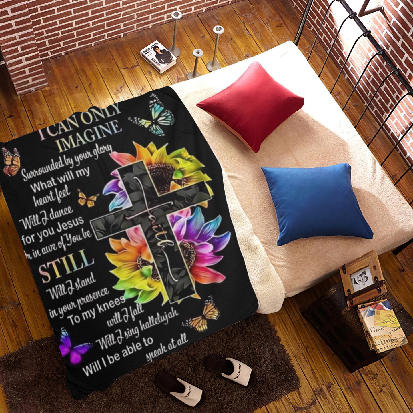 I Can Only Imagine Fleece Blanket - Kim’s Signature Beauty & Accessories    