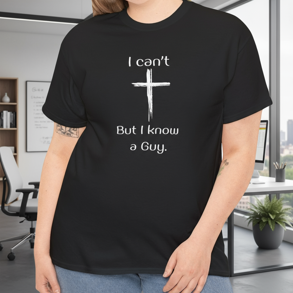 I Know A Guy Cotton Tee - Kim’s Signature Beauty & Accessories    