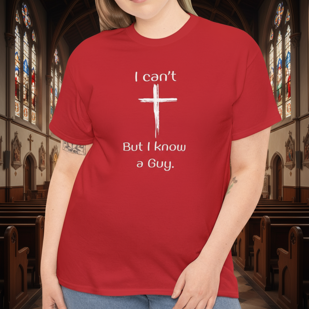 I Know A Guy Cotton Tee - Kim’s Signature Beauty & Accessories    