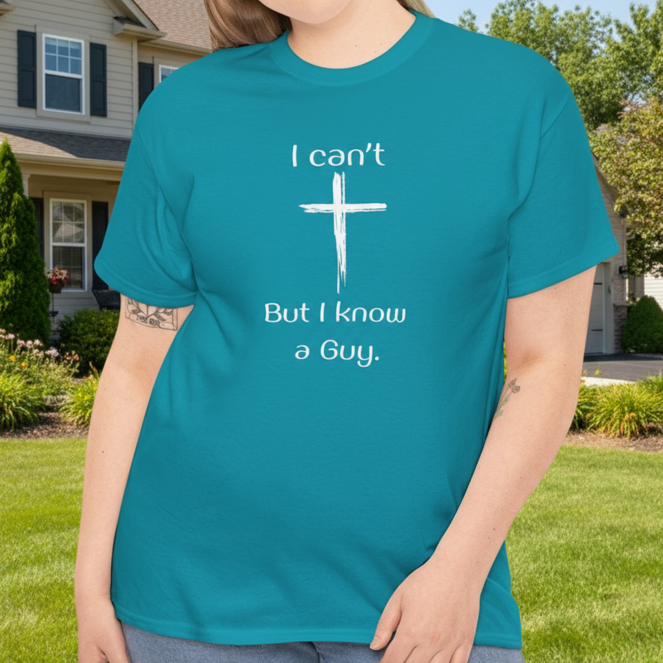 I Know A Guy Cotton Tee - Kim’s Signature Beauty & Accessories    