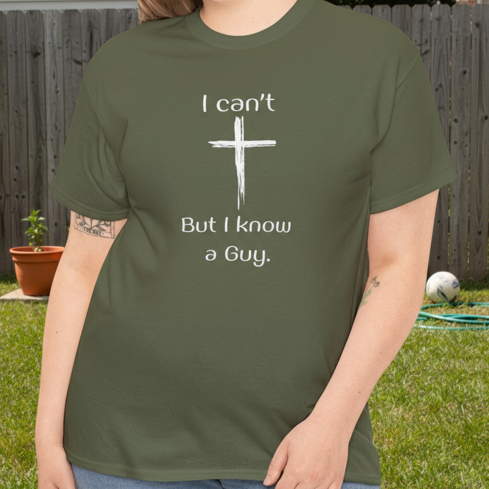 I Know A Guy Cotton Tee - Kim’s Signature Beauty & Accessories    