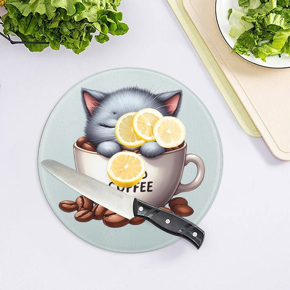 I Need Coffee Tempered Glass Cutting Board - Kim’s Signature Beauty & Accessories    