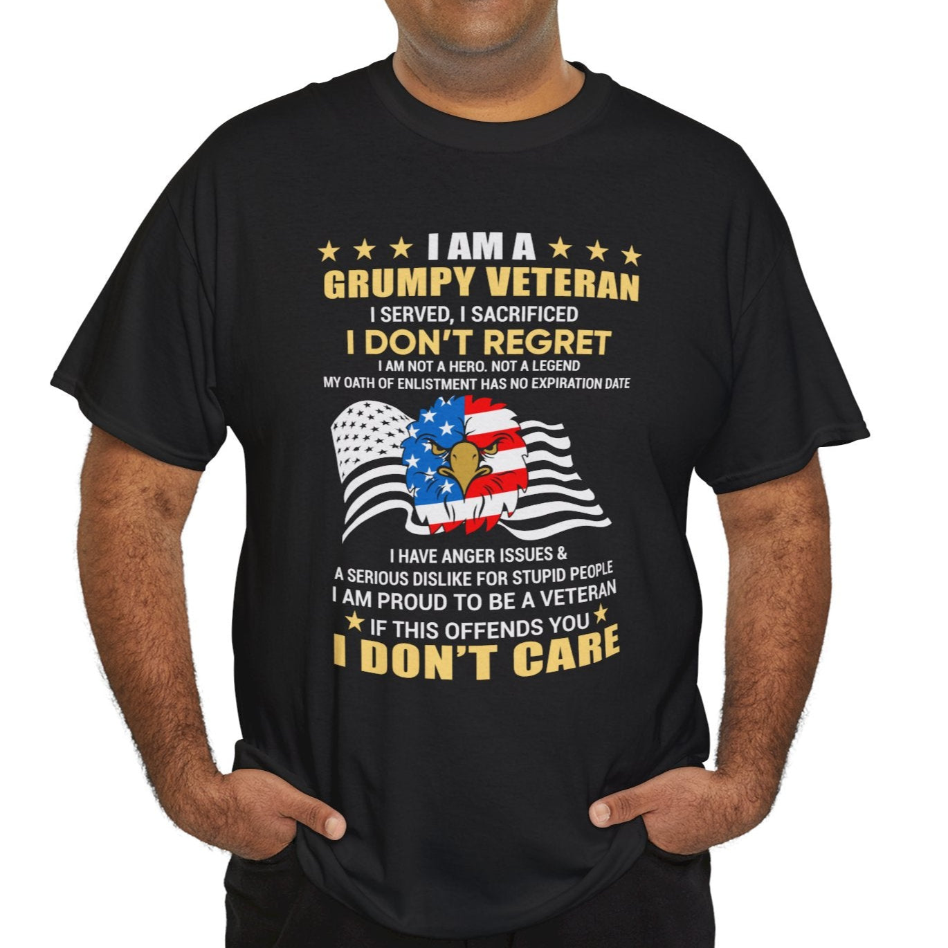 I Sacrificed Veteran Tee - Kim’s Signature Beauty & Accessories    